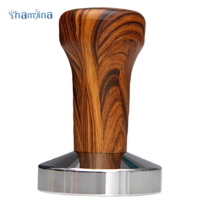 Cà phê Tamper Hammer Đế phẳng Leveler Nhà bếp 51mm