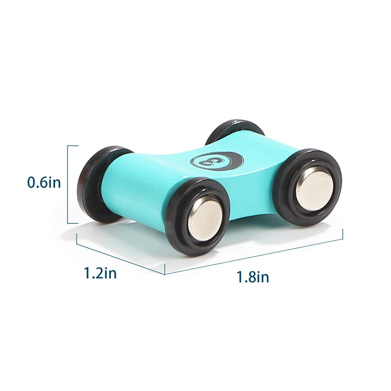 Set 12 Đường Ray Xe Hơi Đồ Chơi Bằng Gỗ Cho Bé