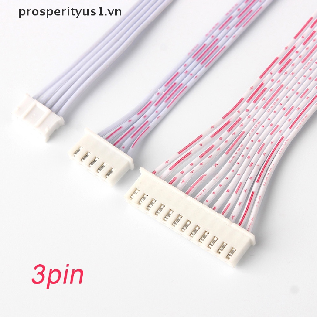 Set 10 Đầu Nối Dây Cáp JST XH2.54 XH 2.54mm 2 / 3 / 5 / 8 / 10Pin 10cm Chuyên Dụng