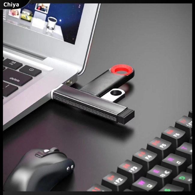 Bộ Chia 3 Cổng Usb 3.0 Bằng Hợp Kim Nhôm Nhỏ Gọn Tiện Dụng