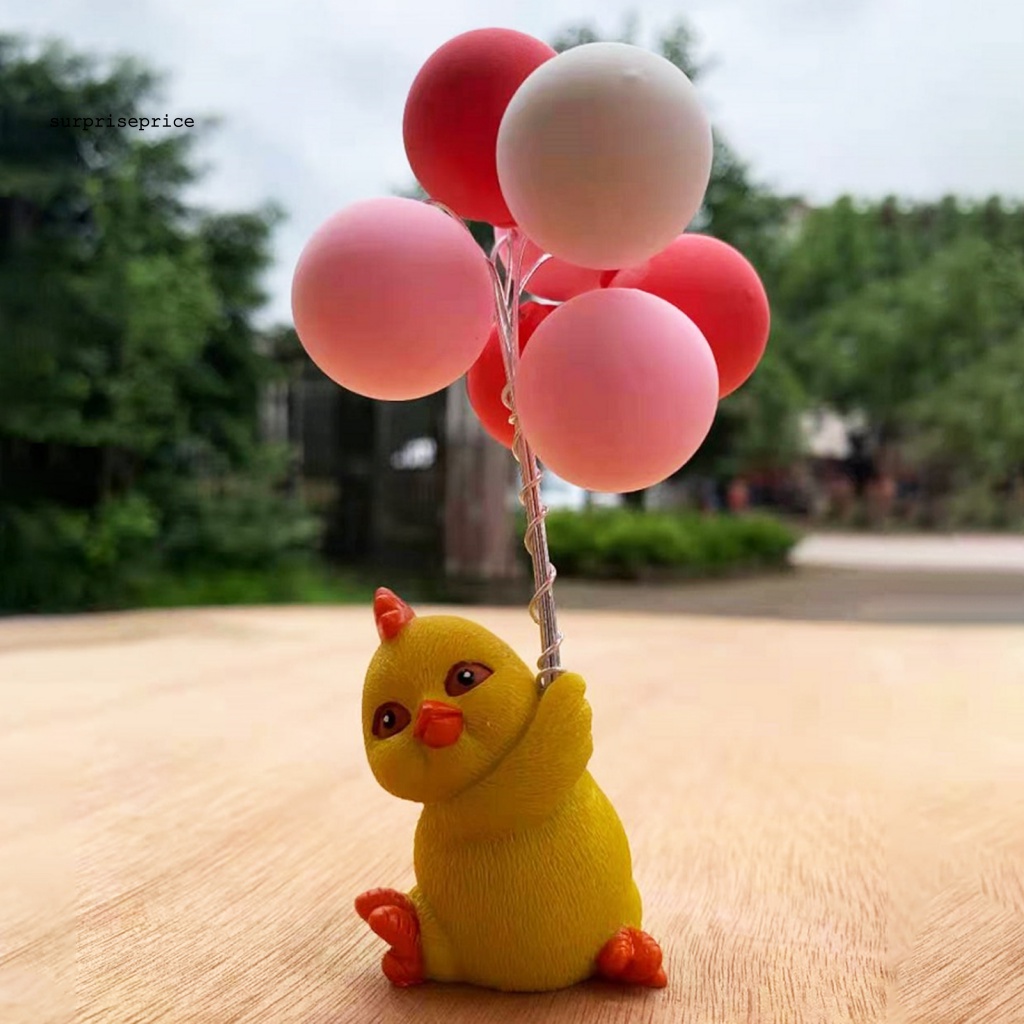 Bong Bóng 3D Nhiều Màu Sắc Bằng Nhựa Resin Trang Trí Gương Chiếu Hậu Xe Hơi