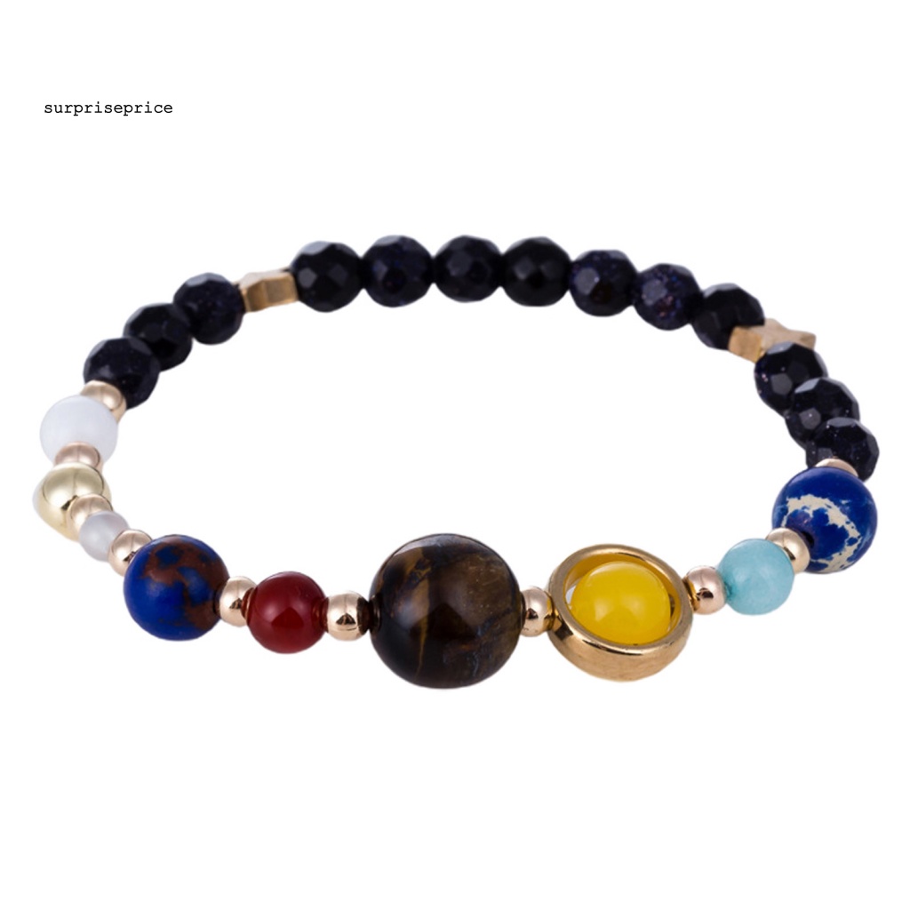 Vòng Tay Chuỗi Hạt Năng Lượng Mặt Trời Chống Mài Mòn Nhiều Màu Sắc Cho Nữ