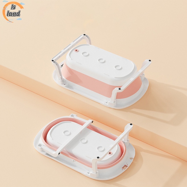 Bộ 2 Bồn Tắm Di Động Có Thể Gập Lại Dễ Dàng Mang Theo Cho Trẻ Sơ Sinh