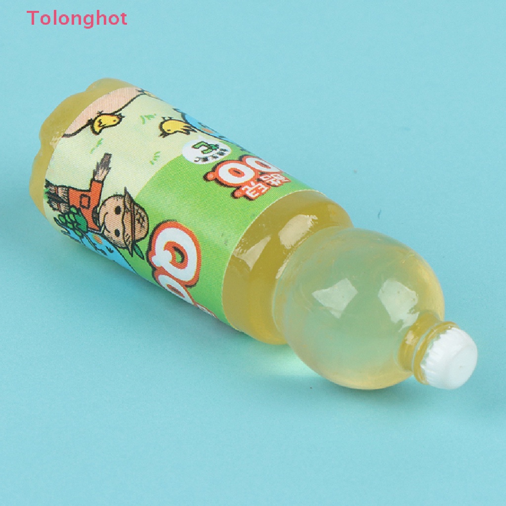 Set 10 Chai Nước Mini Tỉ Lệ 1 / 12 Dùng Để Trang Trí Nhà Búp Bê