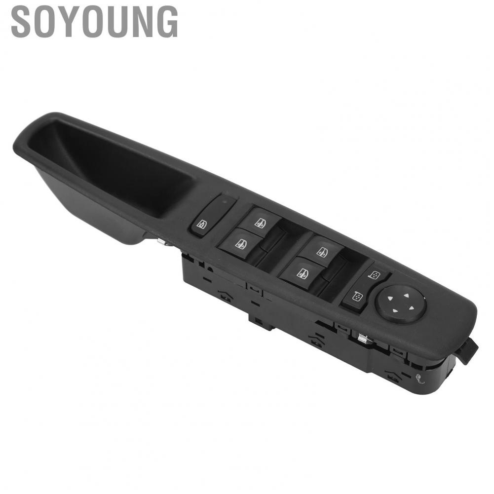 Soyoung Power Window Switch  Front Left Side Clear Buttons Comfortable Touch Rainproof Flexible Master for Car