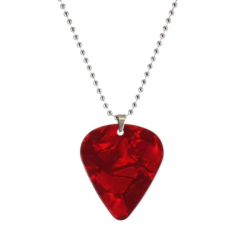 Necklace Guitar Pick Shaped Creative Fashionable Movie Pendant Necklaces