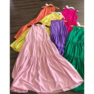 Đầm đũi 3 tầng maxi V398