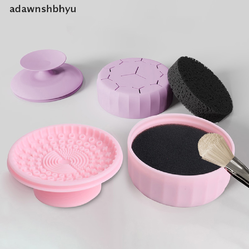 Miếng Silicon Vệ Sinh Cọ Trang Điểm Tiện Dụng