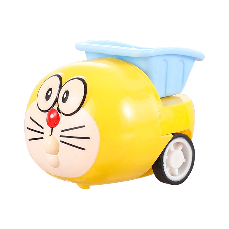1 Đồ Chơi Mô Hình Xe Hơi Hoạt Hình Doraemon Mini Sáng Tạo