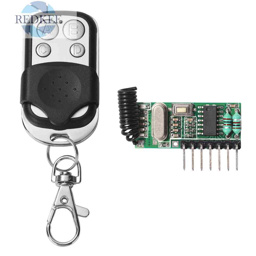 Điều Khiển Từ Xa 315MHz / 433MHz 4CH Không Dây 4 Nút