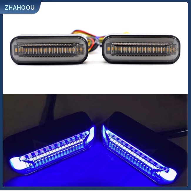 ☃Phụ Kiện Trang Trí Nhà Cửa Độc Đáo Sáng Tạo☃ 1 Cặp Đèn Led Tín Hiệu Xi Nhan Cho Xe Máy / Xe Đạp Điện