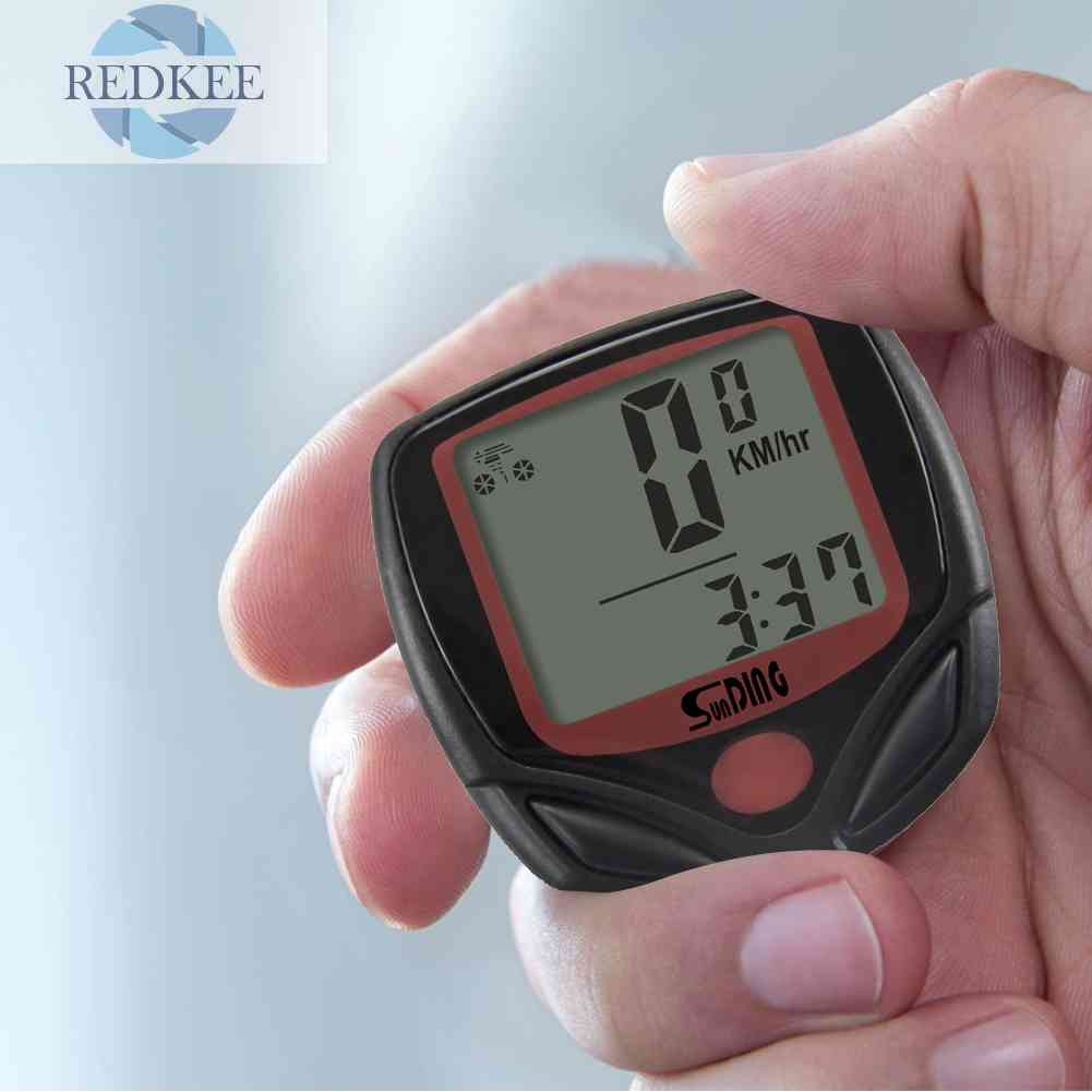 Đồng Hồ Đo Tốc Độ Xe Đạp SUNDING 548B Màn Hình LCD
