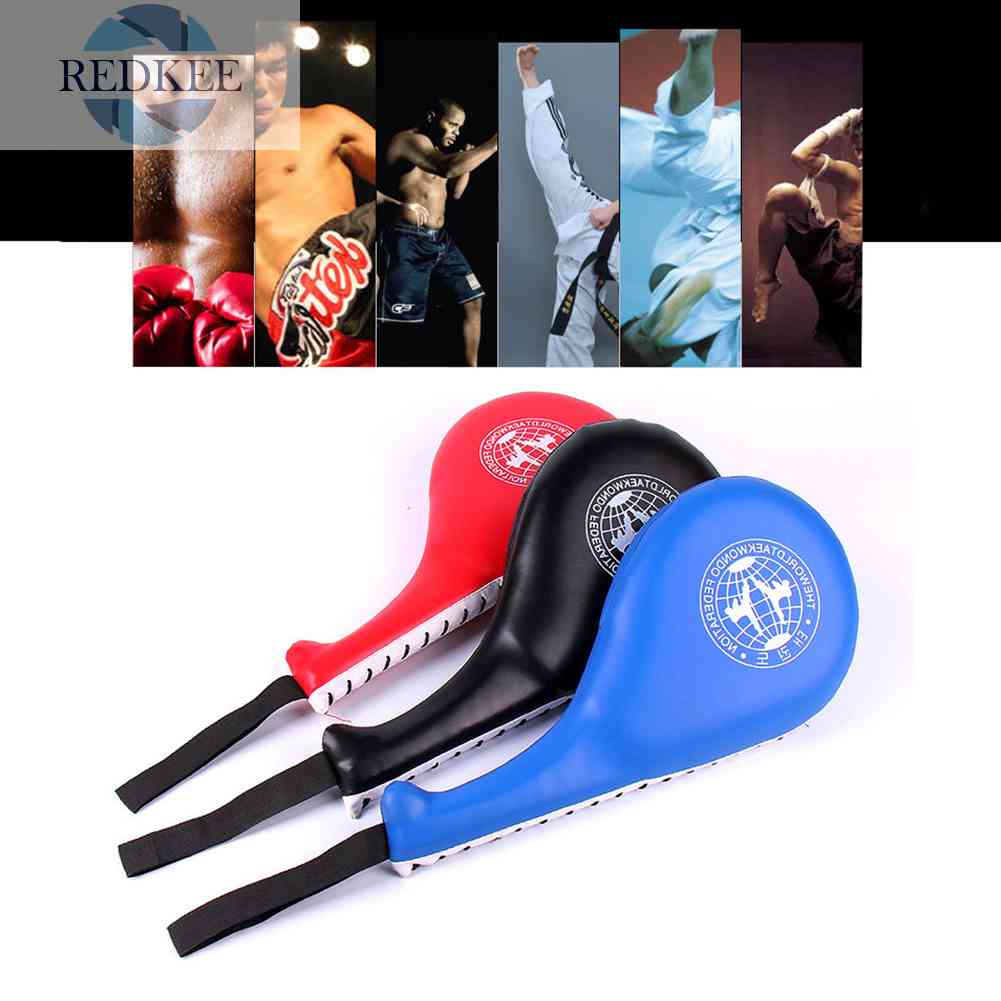 Đích Đấm Đá Cầm Tay Bằng Da PU Màu Sắc Ngẫu Nhiên Di Động Dễ