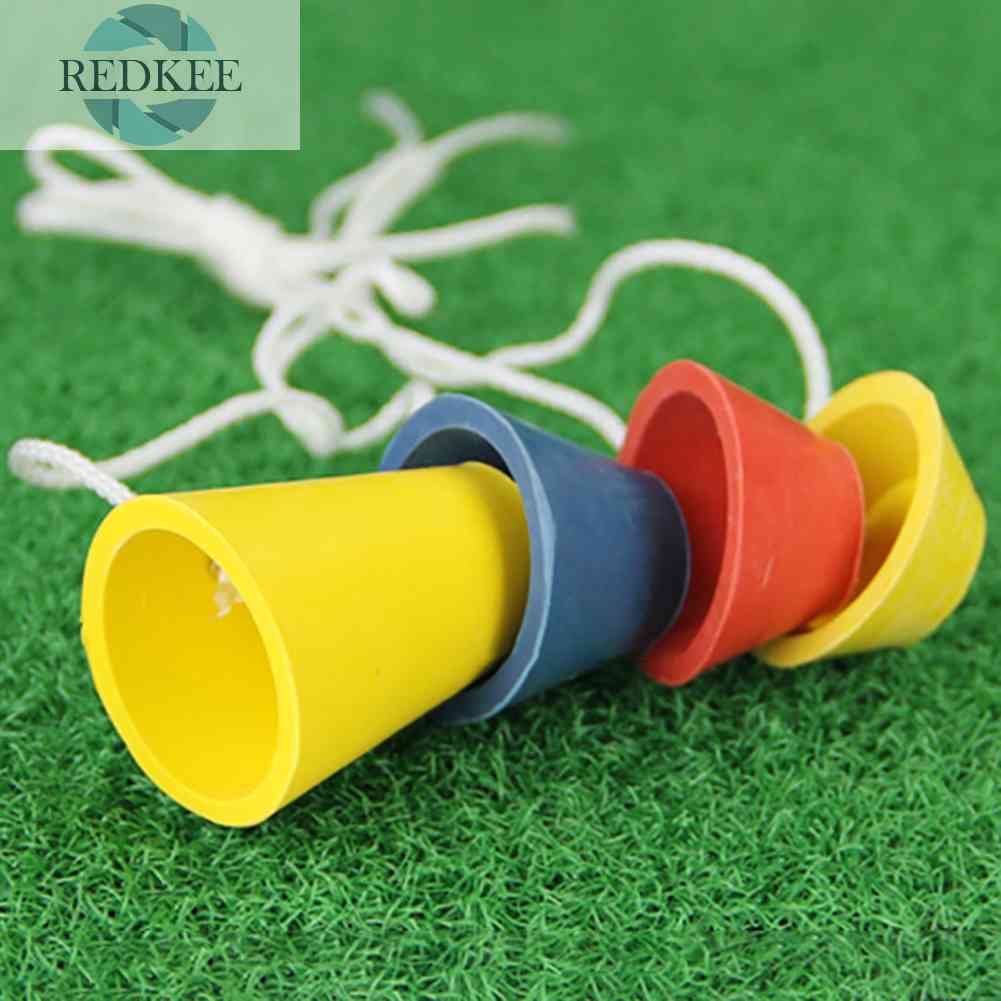 Bộ 4 Giá Đỡ Bóng Golf Bằng Cao Su Gọn Nhẹ Tiện Dụng