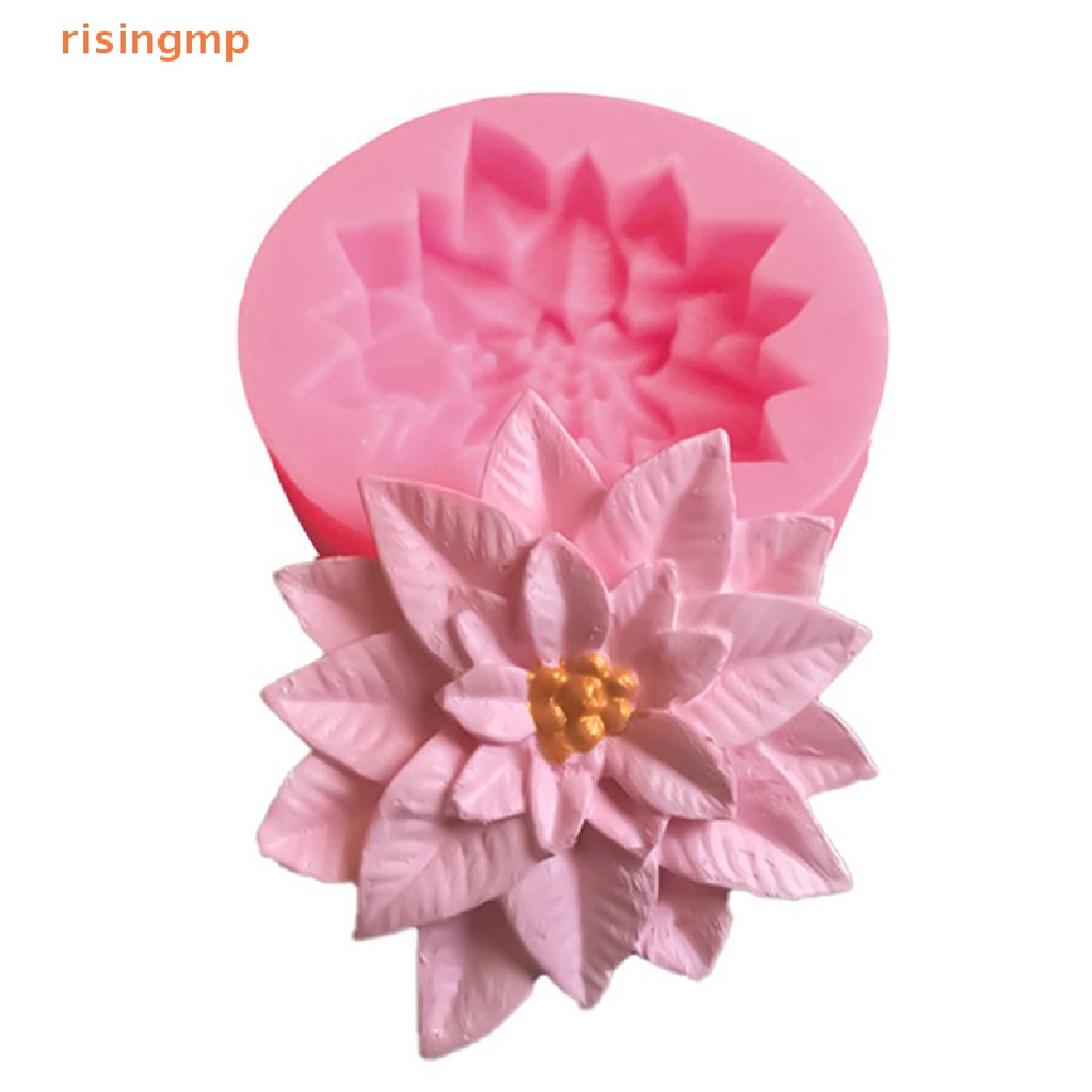 Khuôn Silicone Tạo Hình Hoa 3D Làm Bánh DIY