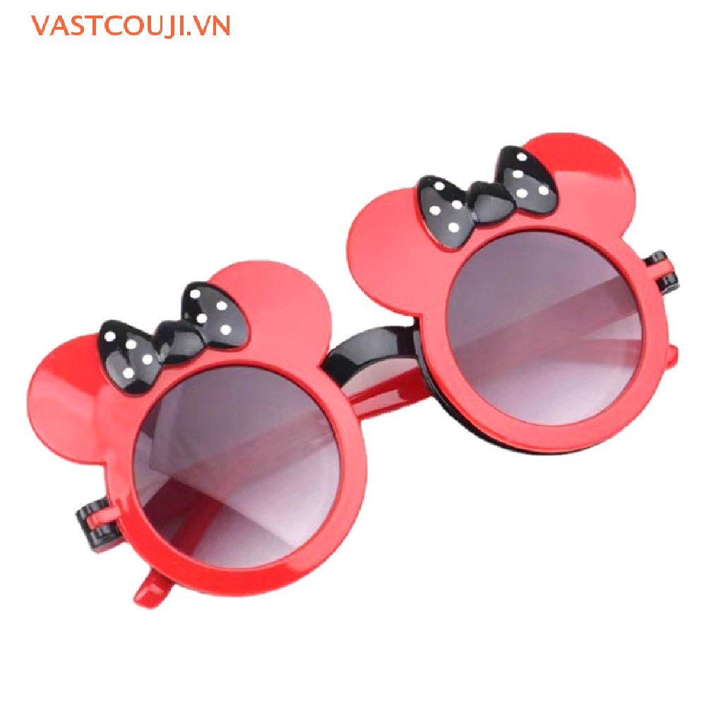 Kính Mát Hình Tai Chuột Xinh Xắn Cho Bé Gái
