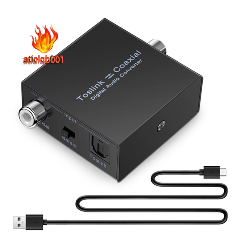 Bộ Chuyển Đổi Âm Thanh Kỹ Thuật Số RCA Sangslink SPDIF Toslink