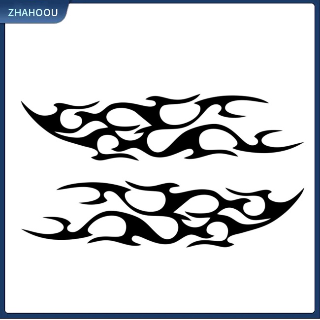 ☃Phụ Kiện Trang Trí Nhà Cửa Độc Đáo Sáng Tạo☃ Miếng Dán Trang Trí Xe Hơi Họa Tiết Ngọn Lửa D-1267