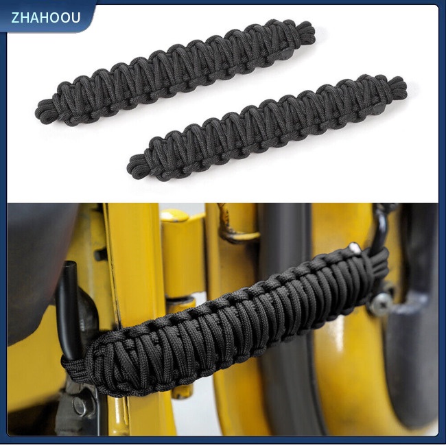 ☃Nhà Cửa☃ 1 Cặp Dây Đai Giới Hạn Trang Trí Cửa Xe Hơi Jeep Yj Cj Tj Jk