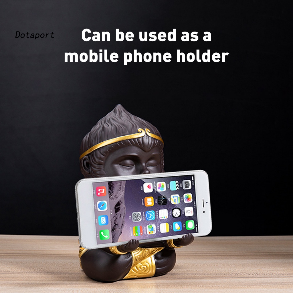 Loa Bluetooth Hình Khỉ Hoạt Hình Dễ Thương Dùng Trang Trí