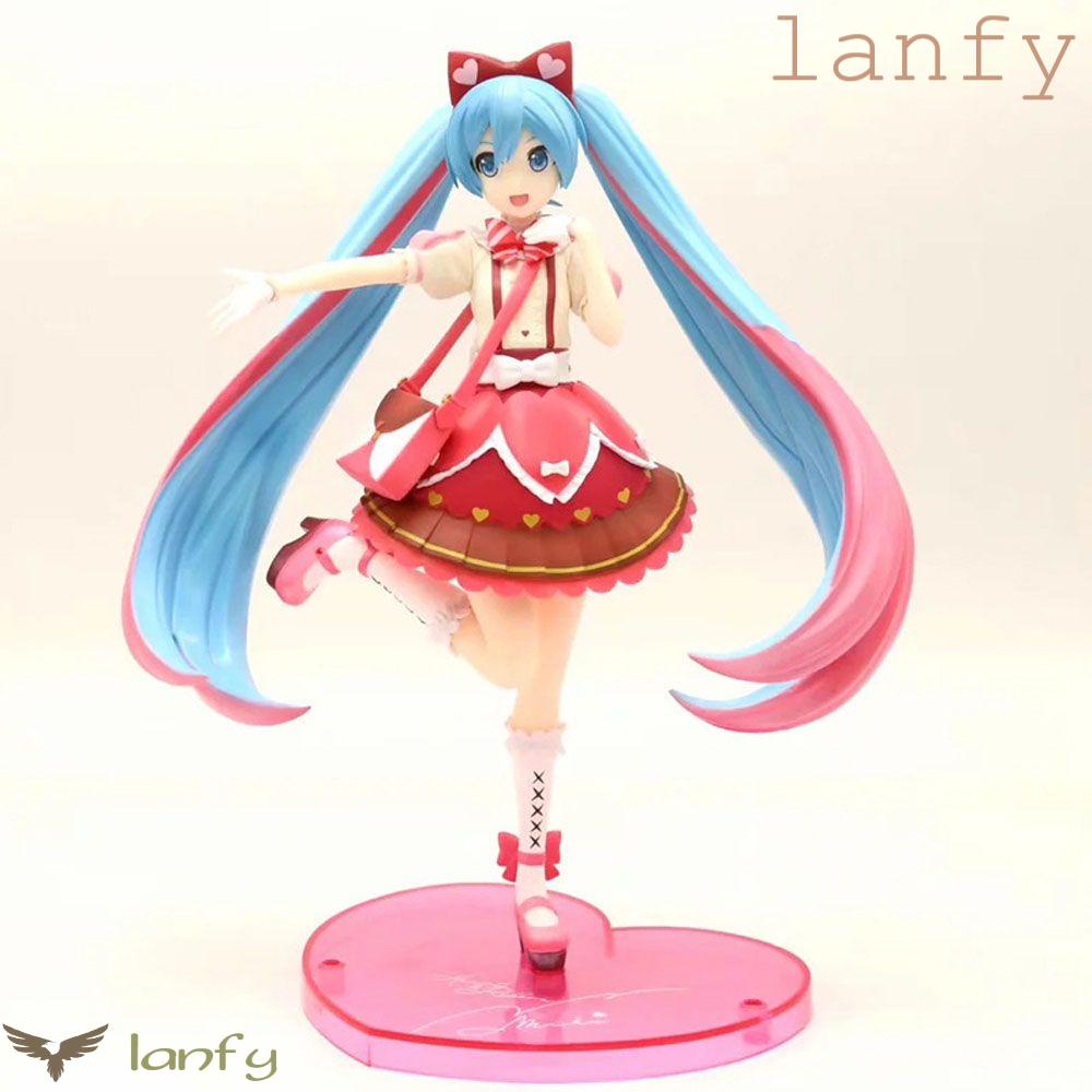 Mô Hình Nhân Vật Hatsune Miku Bằng Pvc Dễ Thương Trang Trí Bàn Làm Việc