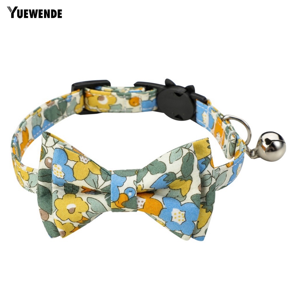 Vòng Cổ Cotton Gắn Chuông Thời Trang Cho Thú Cưng