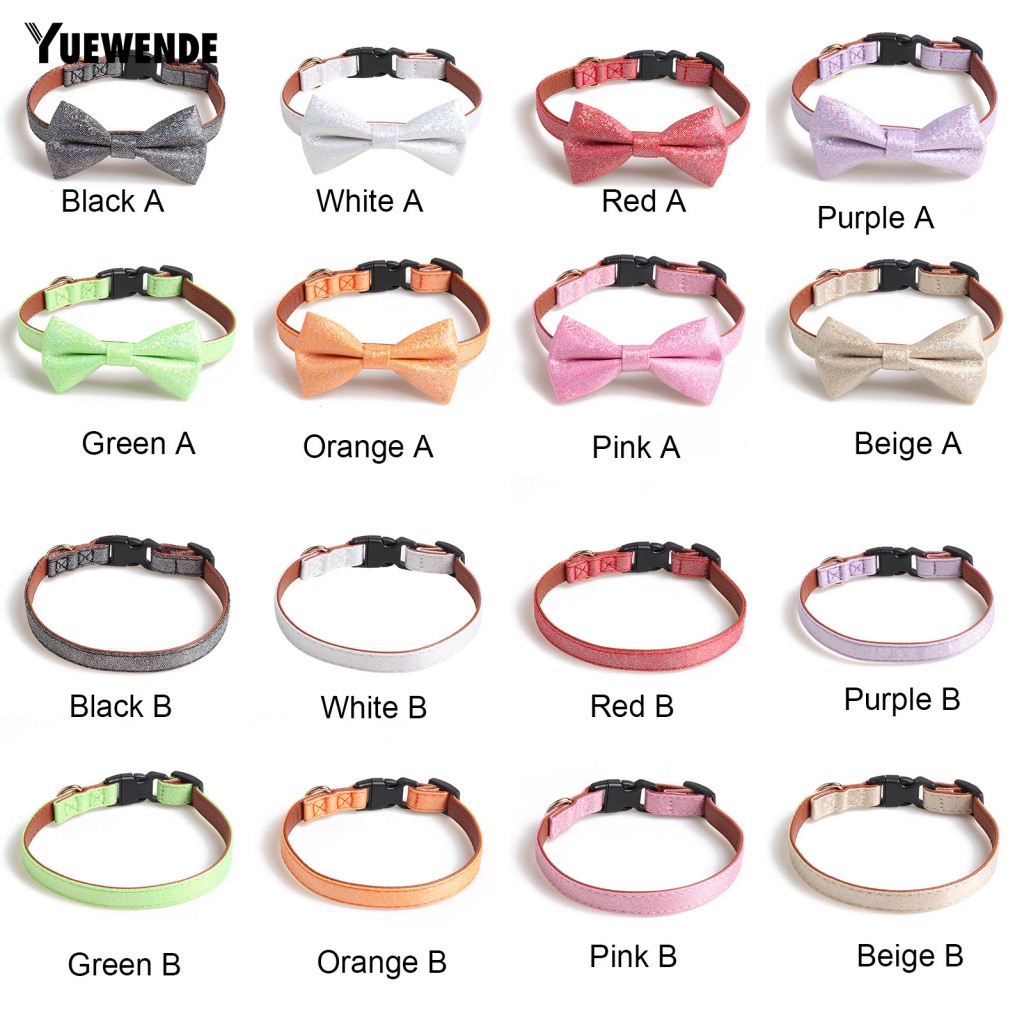 Vòng Cổ Nơ Lấp Lánh Cho Thú Cưng