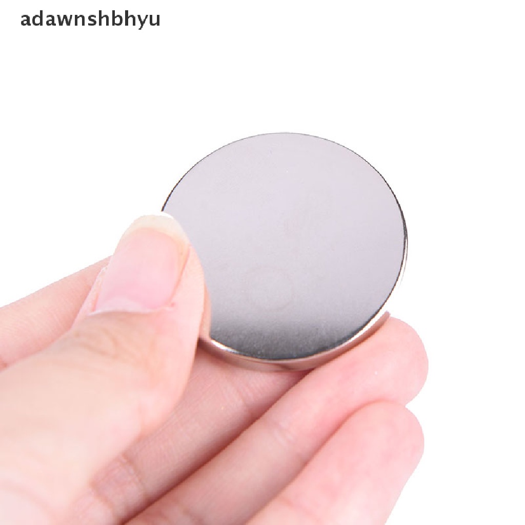 Set 5 / 15 Khay Thiếc Tròn Rỗng Từ Tính 36.5MM Đựng Phấn Mắt