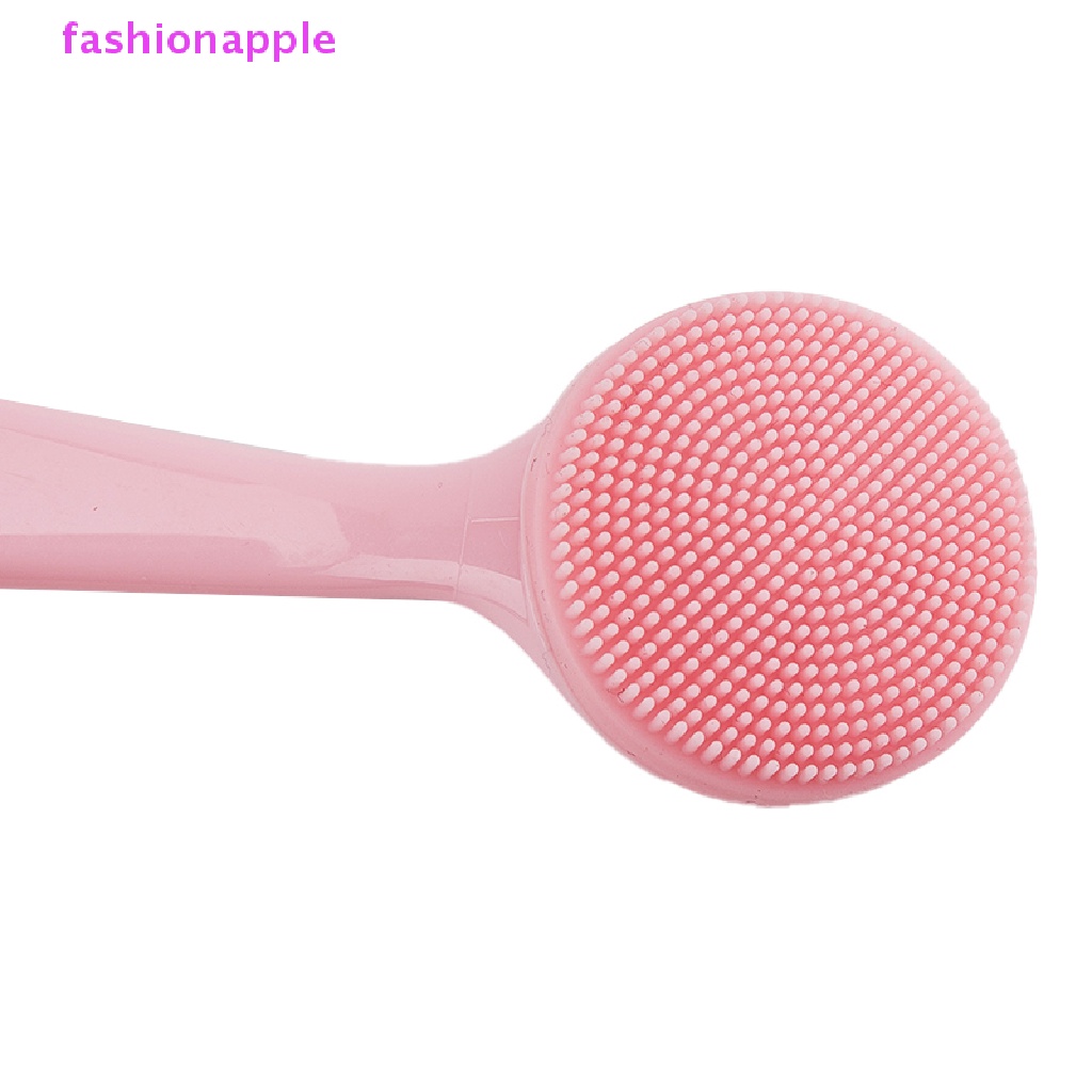 Cọ Silicone Rửa Mặt Mát Xa Loại Bỏ Mụn Đầu Đen Tiện Dụng