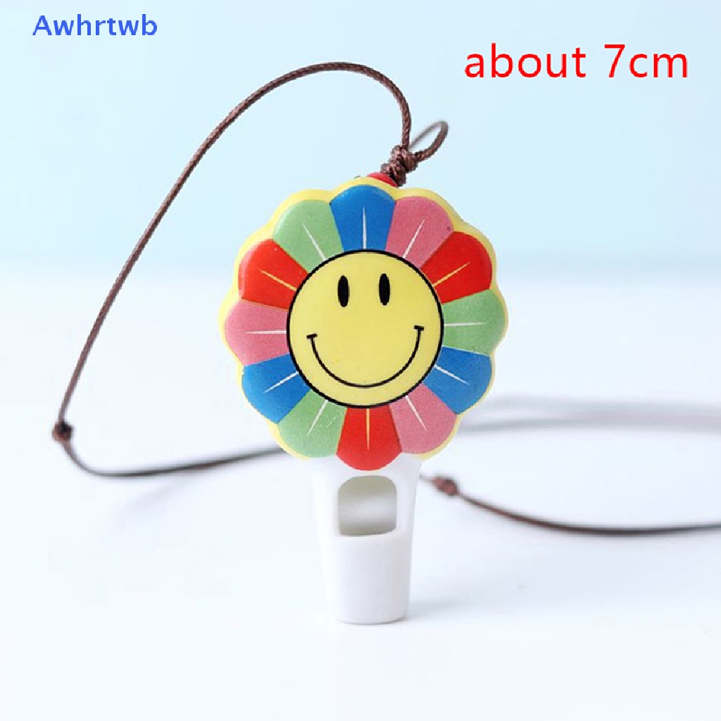 Vòng Cổ Handmade Bằng Gốm Họa Tiết Hoạt Hình Dễ Thương Kèm Còi Thổi Mới