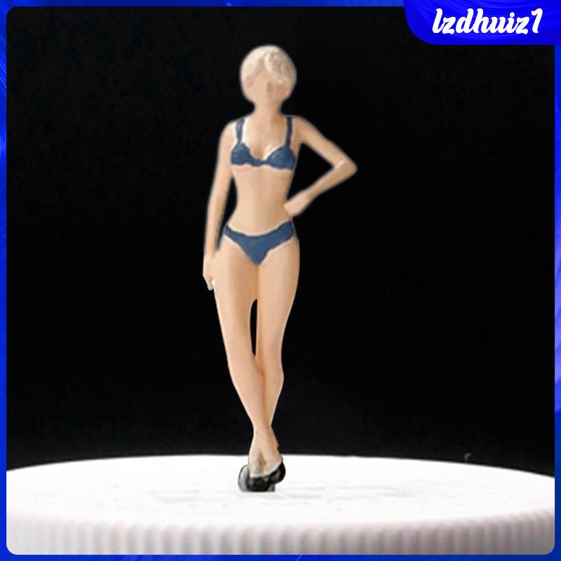 Mô Hình Nhân Vật diorama Màu Đen Trang Trí Nhà Cửa