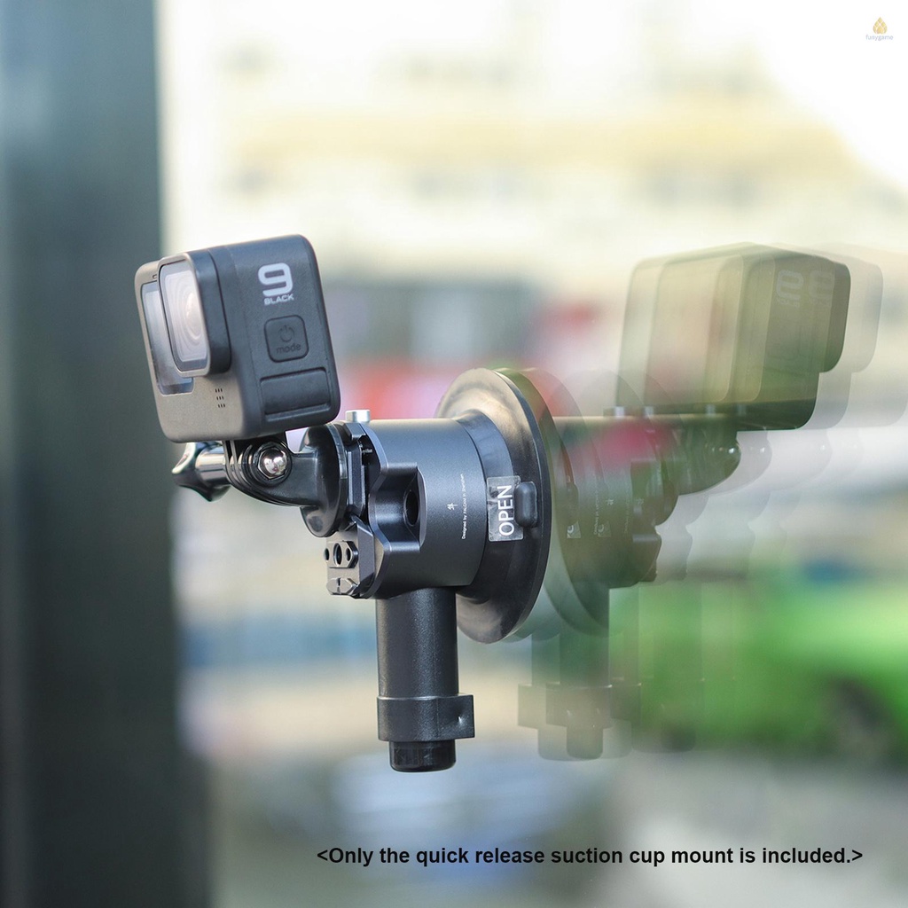 Giá Đỡ Máy Ảnh FALCAM F22 Bằng Hợp Kim Nhôm Với Đế Hút Chân Không 3 Inch Tải Trọng Tối Đa 1kg Falcon F2