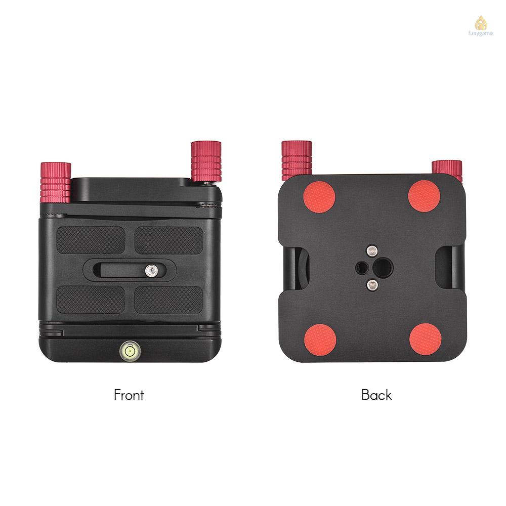 Giá Đỡ Máy Ảnh Đầu Bi Nghiêng Chữ Z Bằng Hợp Kim Nhôm Với Ốc Vít 1 / 4 Inch Tháo Gỡ Nhanh Cho Máy Quay DSLR