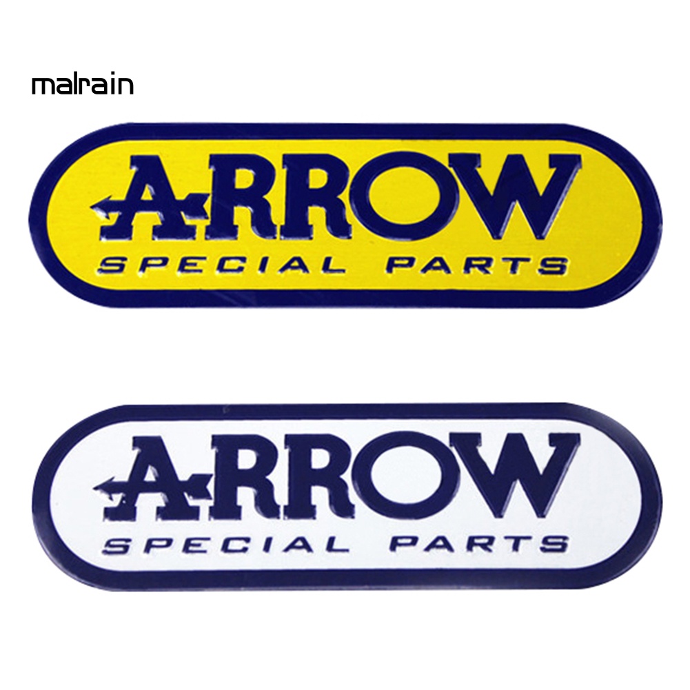 Miếng Dán Trang Trí Ống Pô Xe Máy Bằng Hợp Kim Nhôm 3D Cách Nhiệt