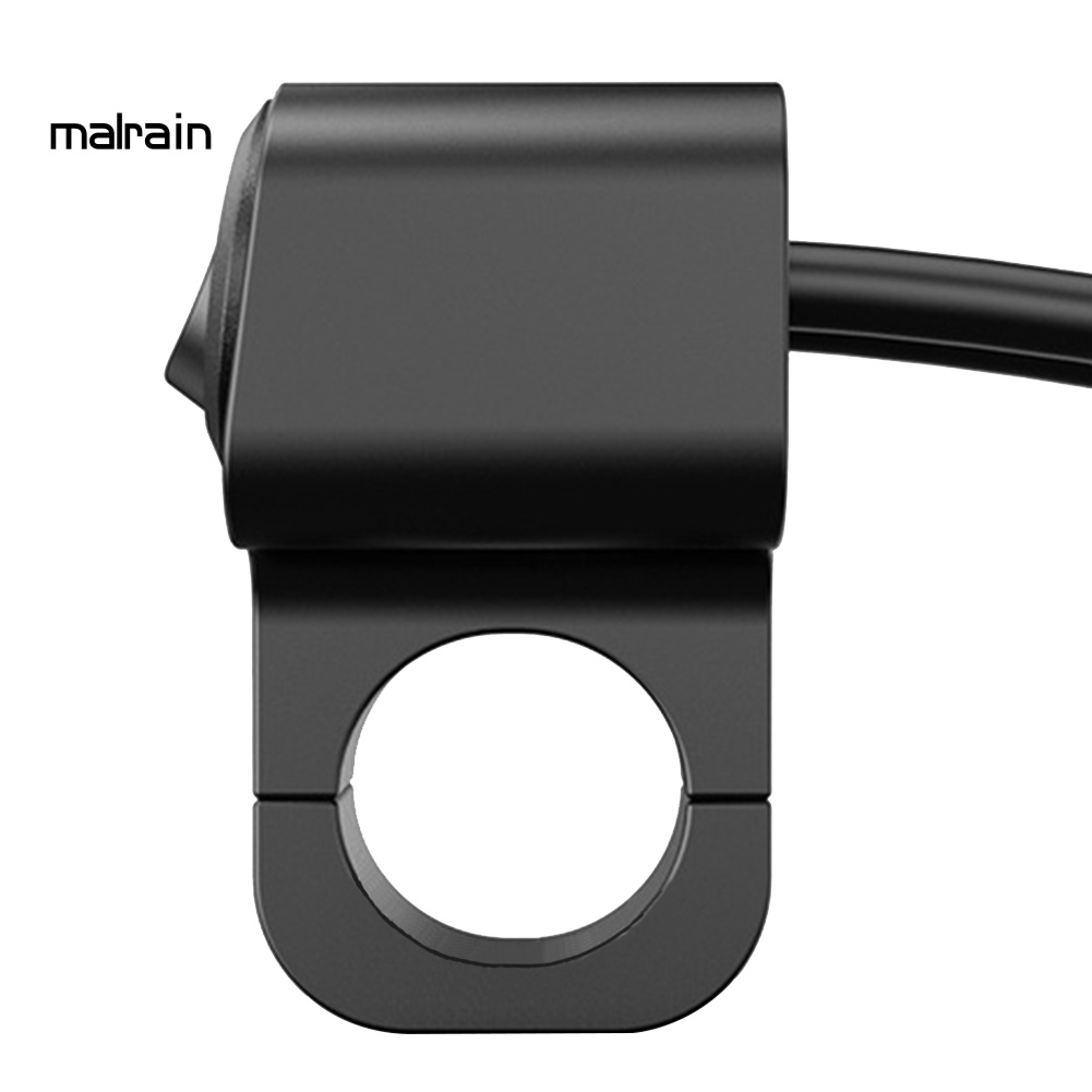 Công Tắc Điều Khiển Đèn Pha Gắn Tay Lái Xe Máy 12V