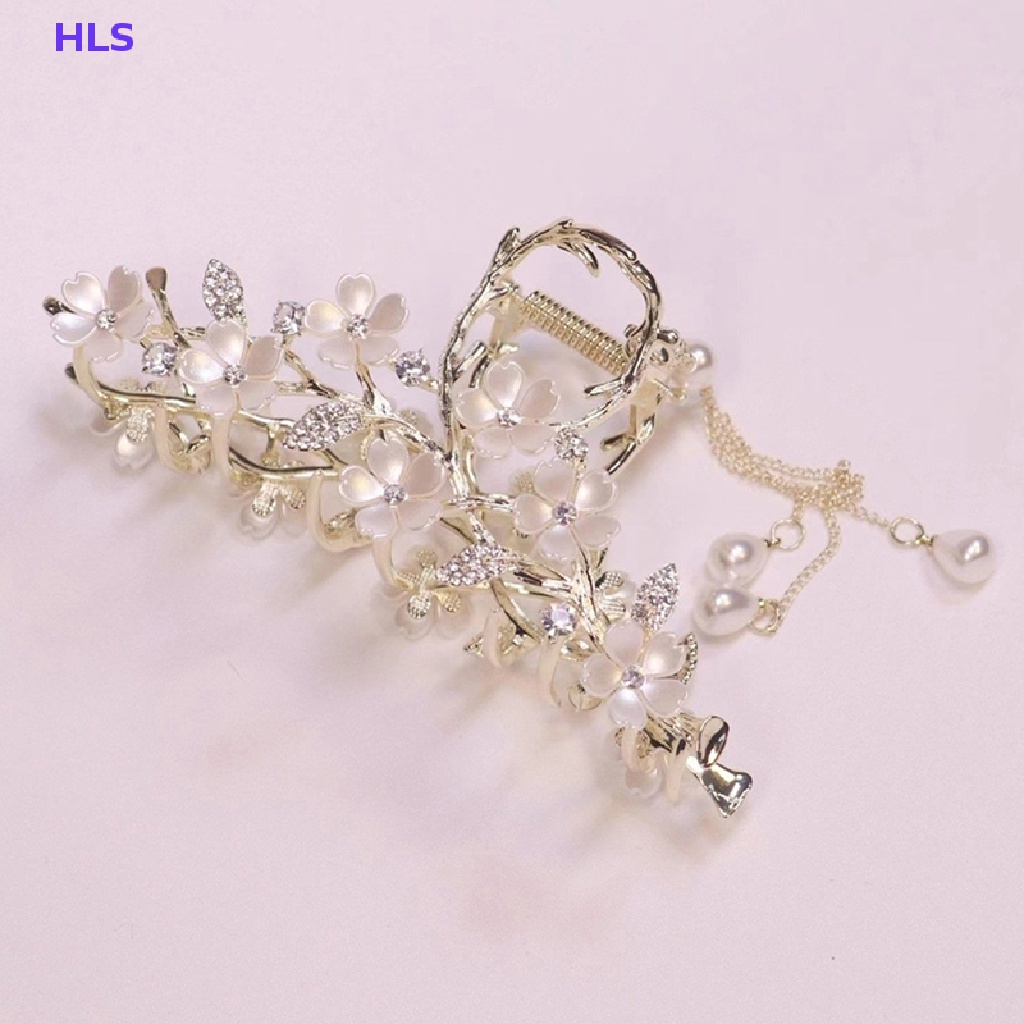 1 Kẹp Tóc Đính Ngọc Trai Dễ Thương Dành Cho Nữ