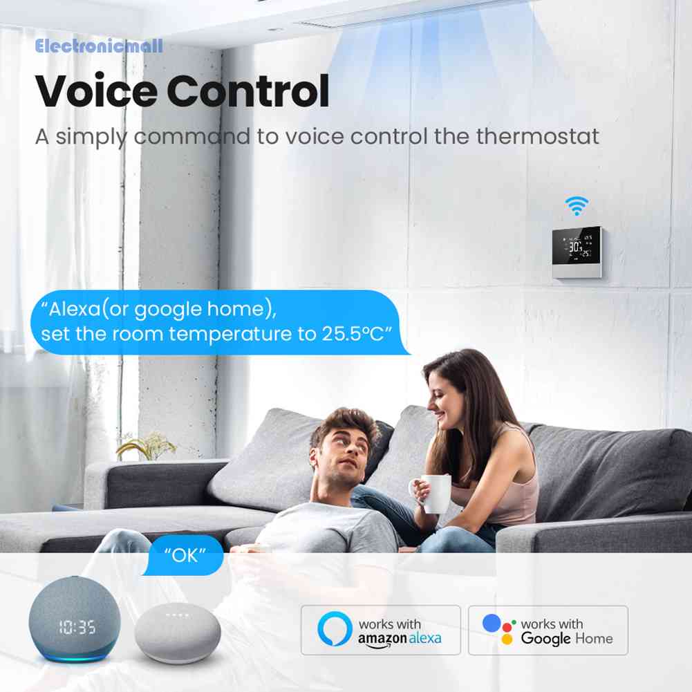 Thiết Bị Điều Chỉnh App / Điều Khiển Bằng Giọng Nói Wifi Thông Minh Cho Alexa Mall01.vn