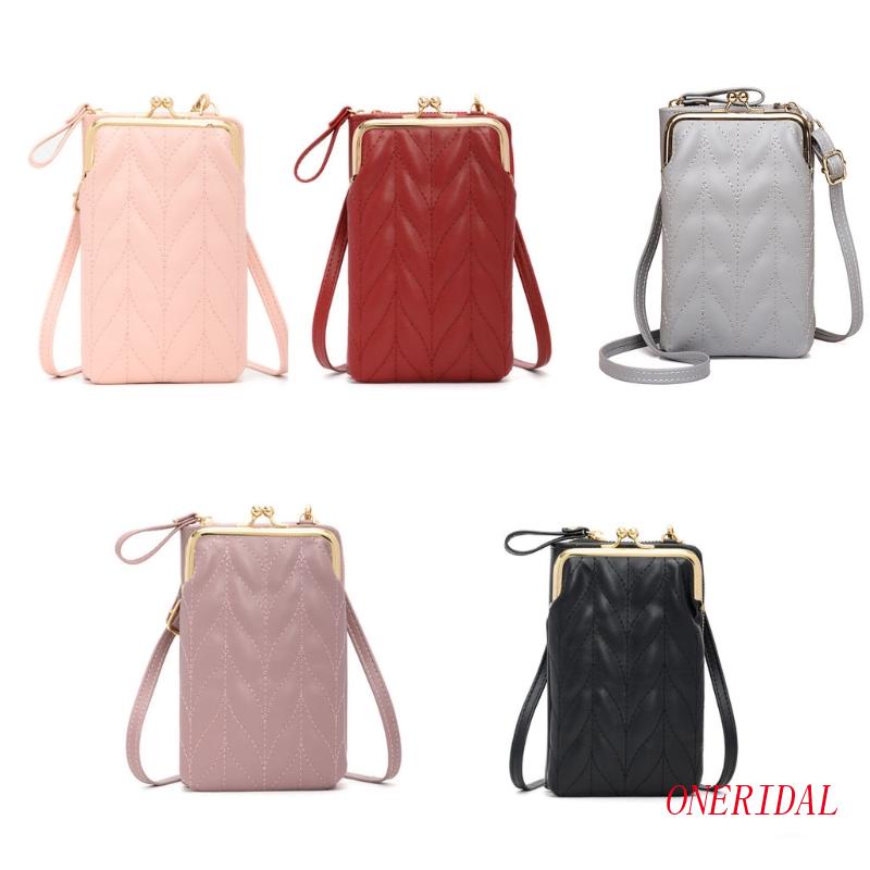 Ví Da Đeo Chéo Nhỏ Xinh Đựng Điện Thoại Dành Cho Nữ