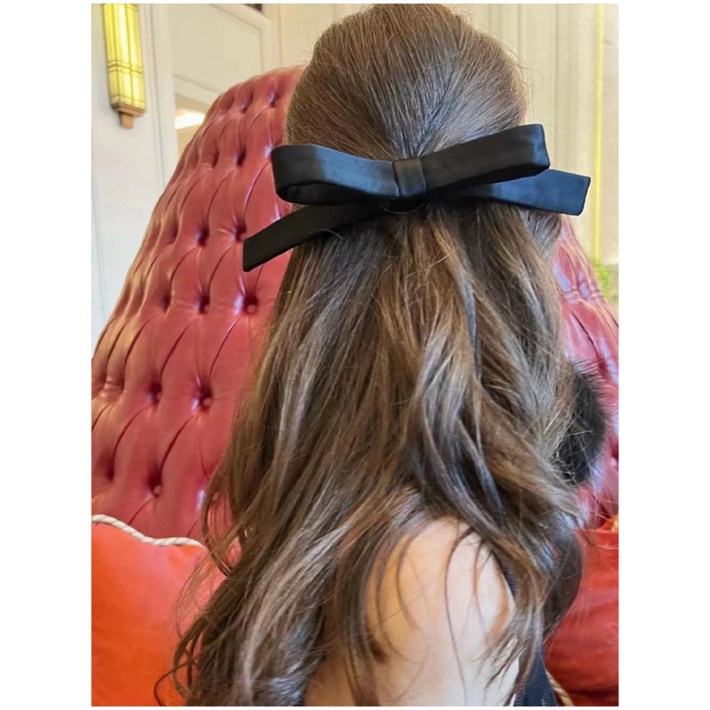 Kẹp Tóc Đính Nơ Ba Chiều Phong Cách Mới Cao Cấp Cho Nữ