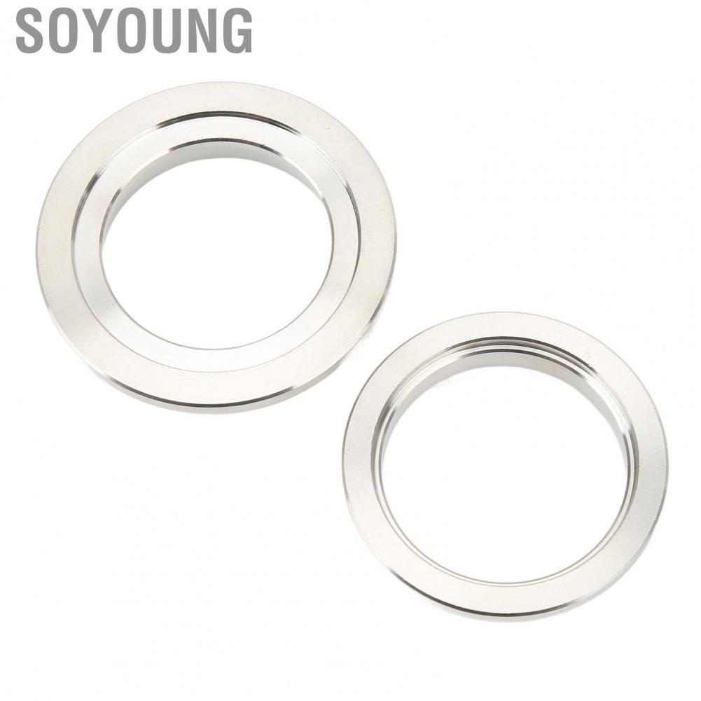 Soyoung Wastegate Inlet Flange Hard 44mm Set Heavy Duty for Car