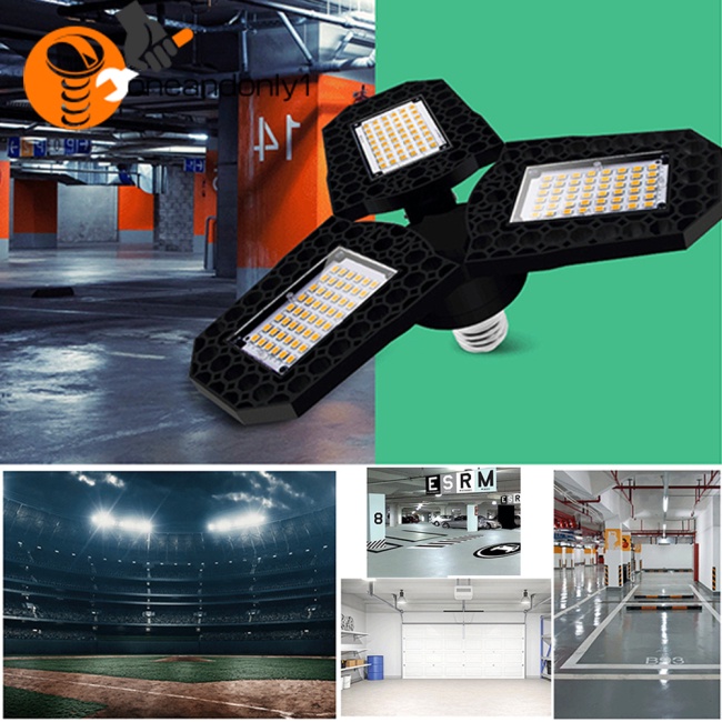 Đèn Led 40w / 60w / 80w Tiết Kiệm Năng Lượng Có Thể Điều Chỉnh Góc Độ Tiện Dụng