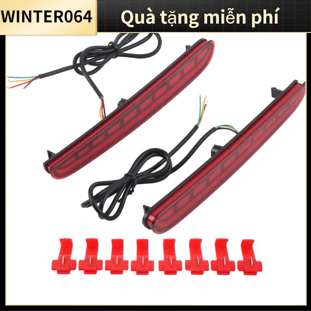 Winter064 Đèn LED cản sau báo rẽ động màu đỏ IP67 Thay thế chống nước cho Fit 2020