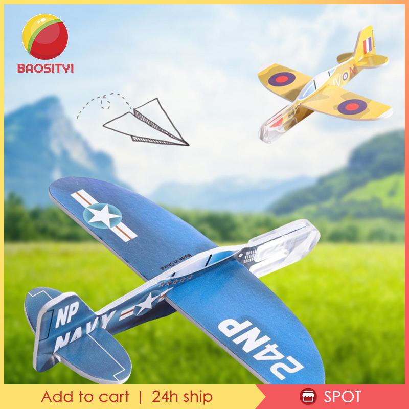 Set 10 Máy Bay Xốp Nhiều Màu Sắc Cho Bé 3 4 5 6 7 Tuổi 1