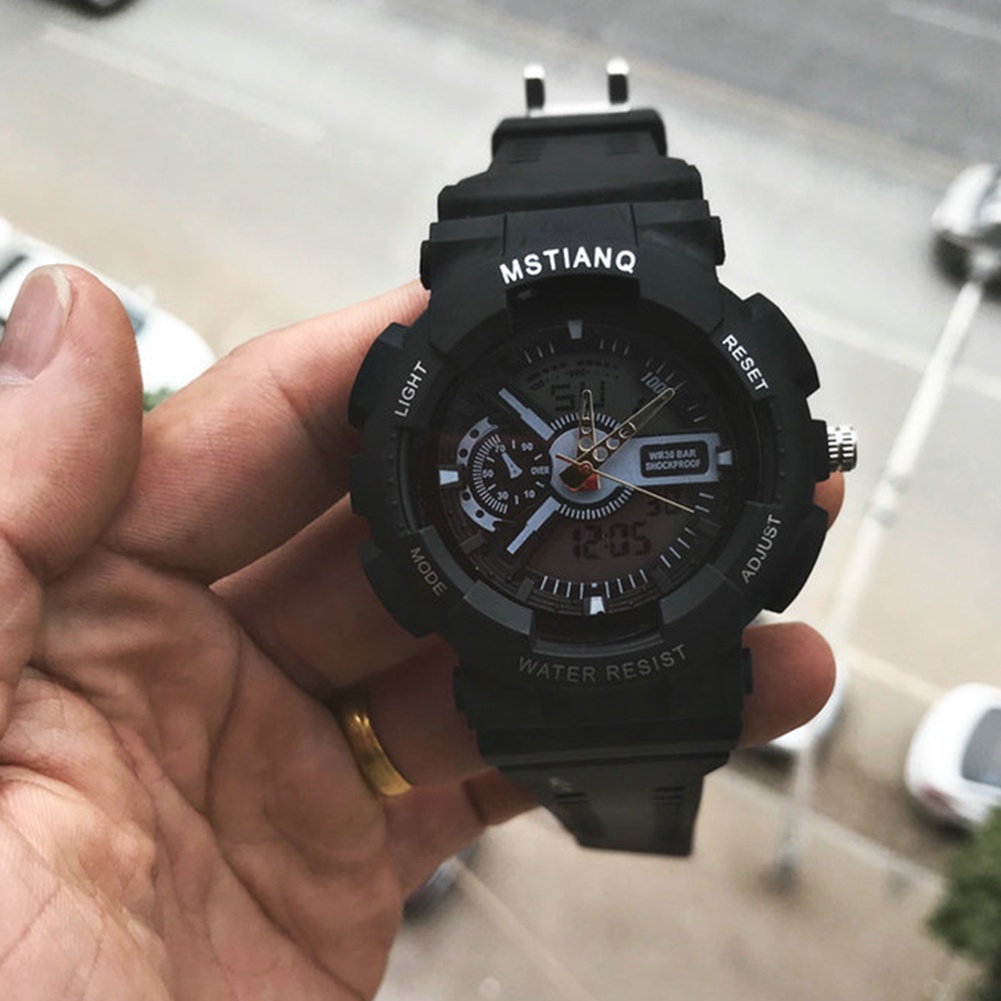 Đồng Hồ Điện Tử Chống Thấm Nước Thời Trang Dành Cho Trẻ Em Và Người Lớn