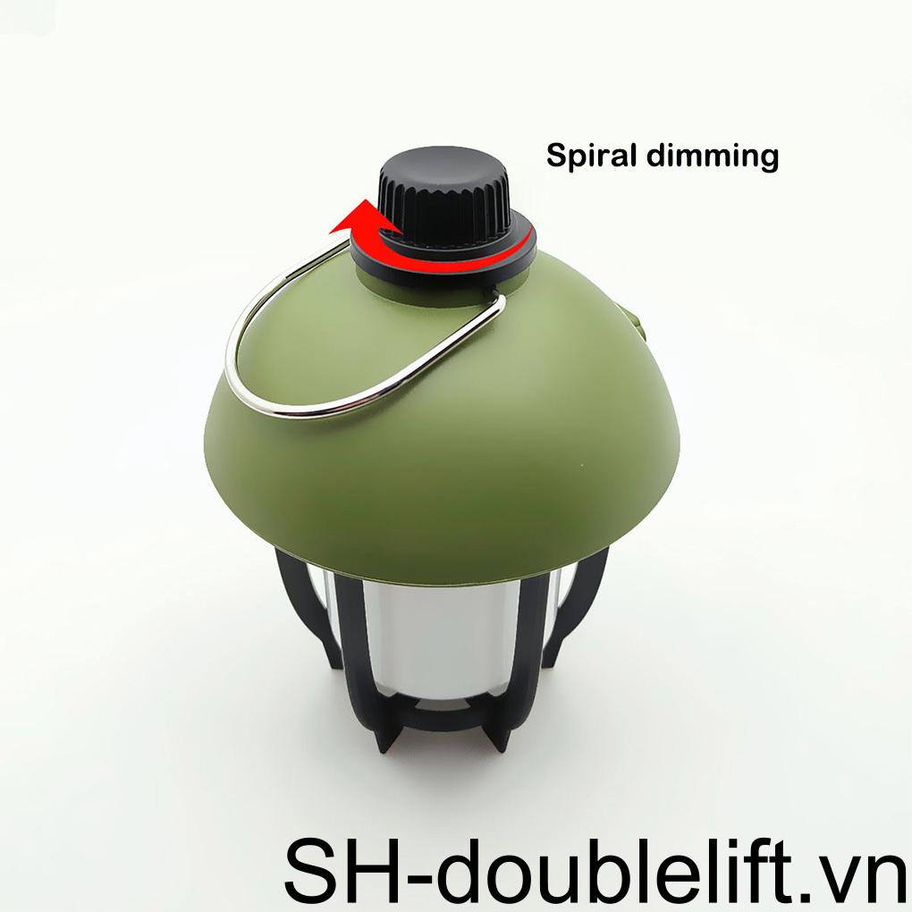 Đèn LED USB 1200mAh Chống Thấm Nước Phong Cách Cổ Điển Tiện Dụng Mang Theo Du Lịch Cắm Trại