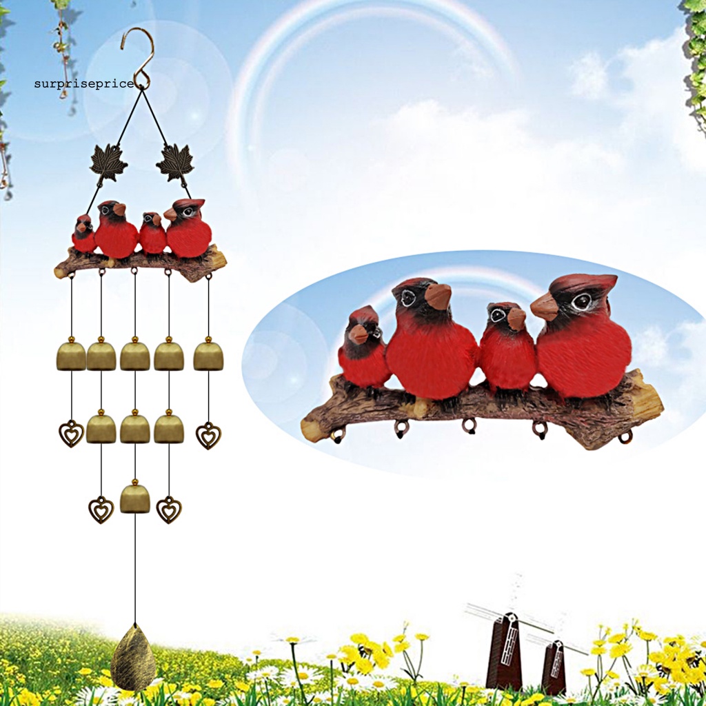 Spa Chuông Gió Kết Cấu Tinh Tế Hình Chim Trang Trí Phòng Khách / Nhà Ở / Ngoài Trời
