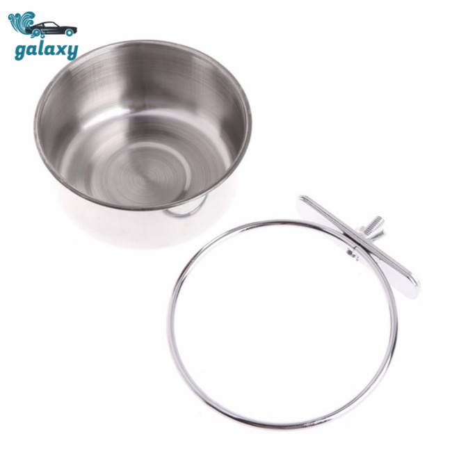 Galaxy Tô Đựng Thức Ăn / Nước Uống Bằng Thép Không Gỉ Cho Chim