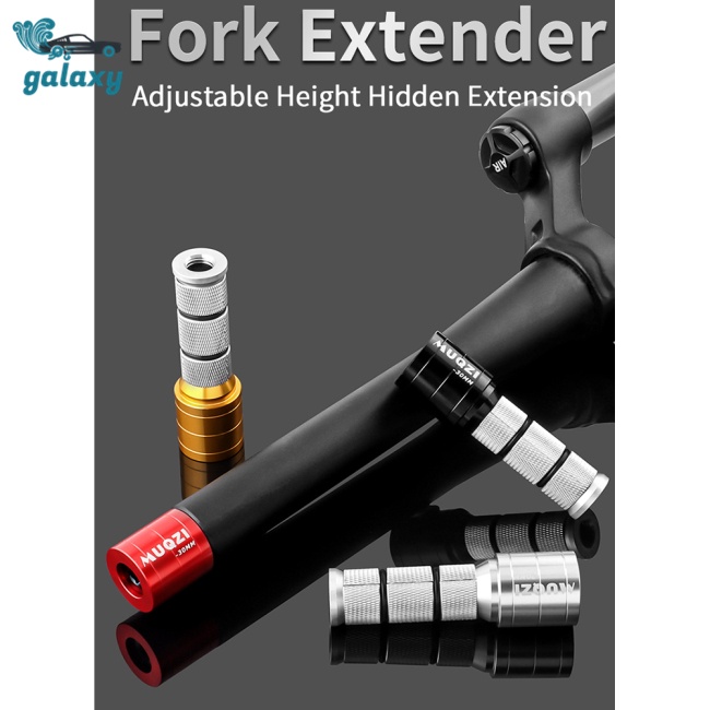 Galaxy Thanh Nối Dài Phuộc Xe Đạp Leo Núi 28.6mm 30mm 60mm Bằng Hợp Kim Nhôm