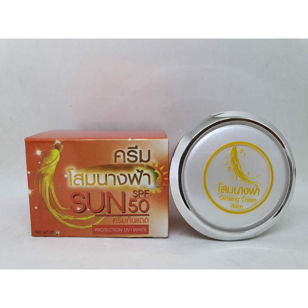 Kem sâm premium ginseng collagen protection uv white chống nắng sử dụng cho ban ngày hàng chính hãng thái lan 20 g