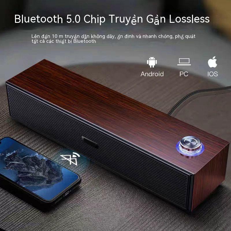 Loa Gỗ Loa Máy Tính USB Loa Máy Tính Để Bàn Loa Mini Máy Tính Để Bàn Máy Tính Để Bàn Có Dây Lưỡng Dụng Dài